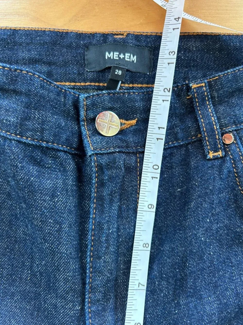 ME+EM Lightweight Cropped Palazzo Jeans - Picture 7 of 7
